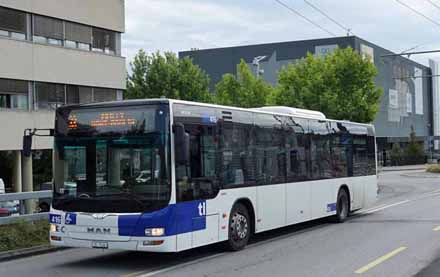 MAN Lion's City bus for Transport Lausanne